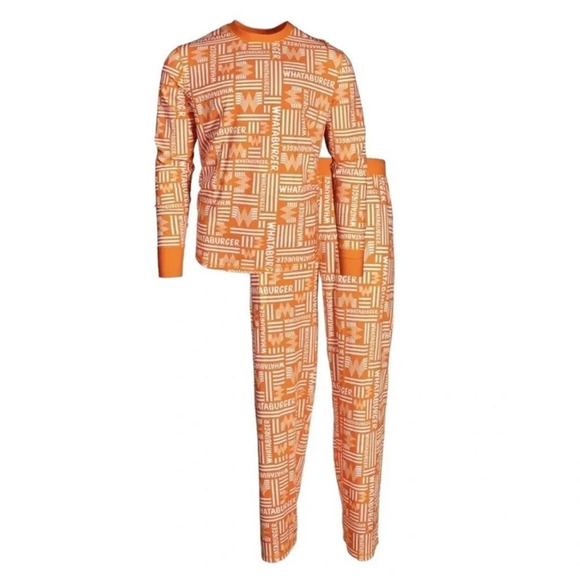 NWOT WHATABURGER PAJAMAS - Picture 1 of 3